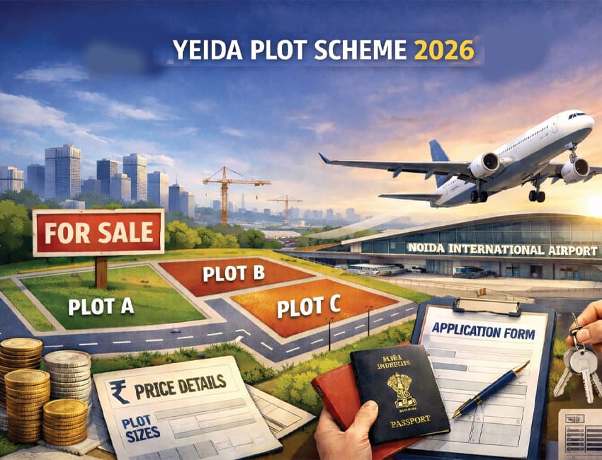 YEIDA Plot Scheme 2026 Launched Near Noida Airport