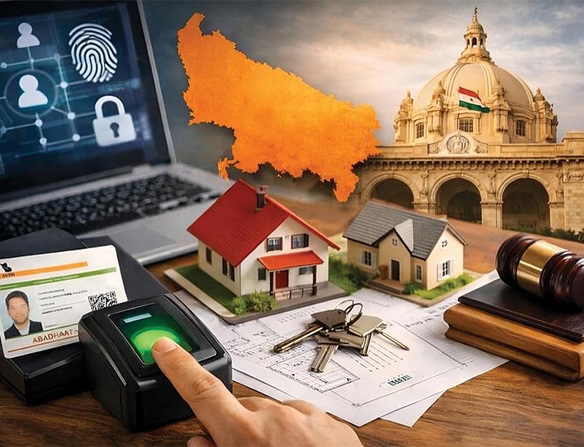 Aadhaar-Based Identification to Become Required for Real Estate Registration within Uttar Pradesh from February 1