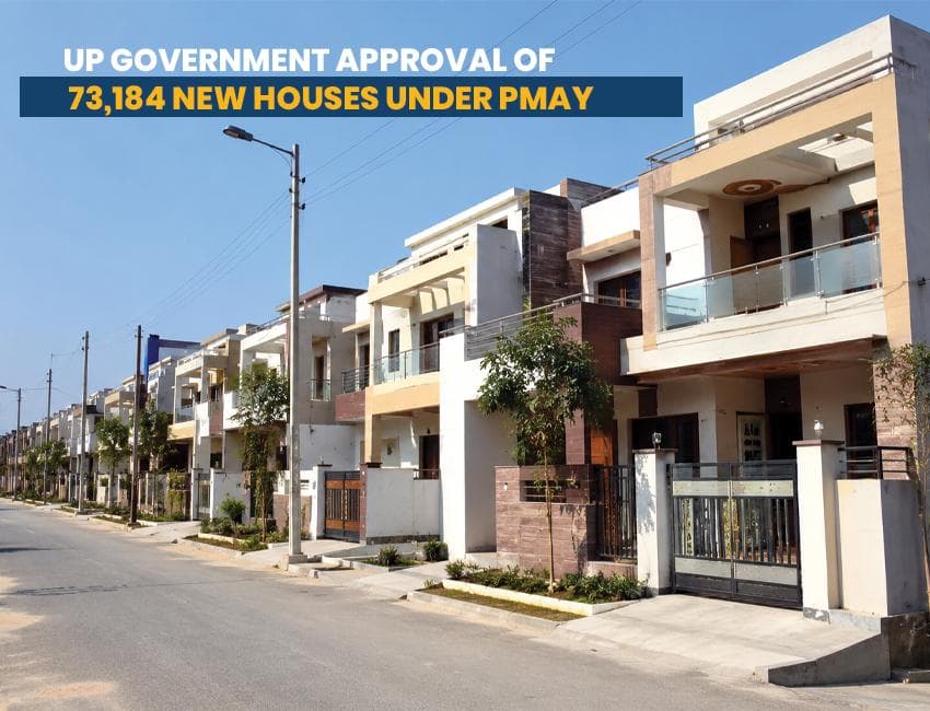 UP Government Approves 73,184 New Houses Under PMAY-Urban 2.0
