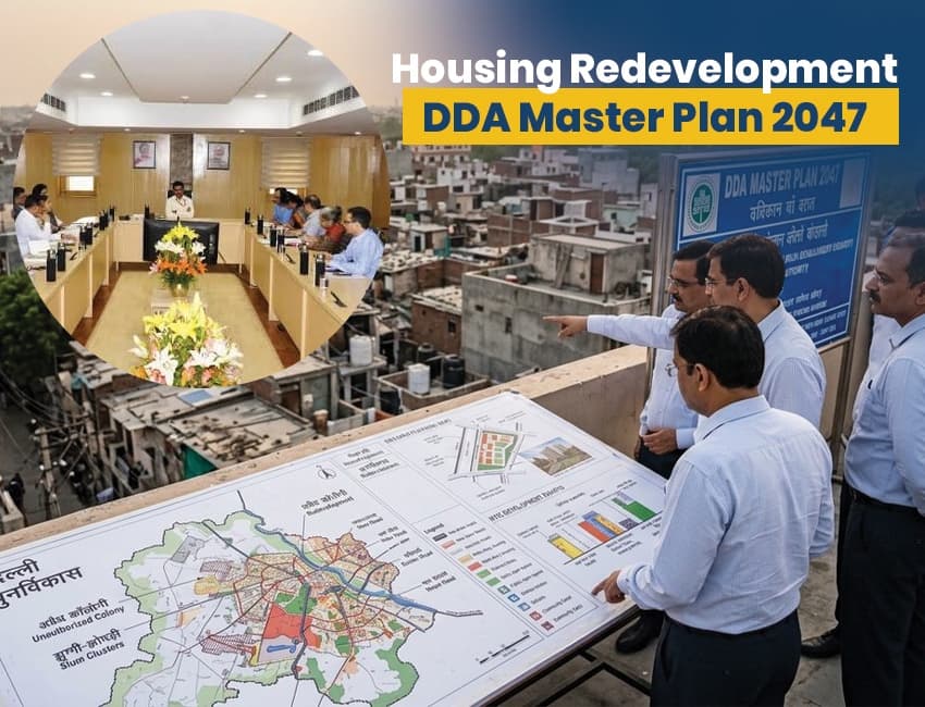 DDA Holds Stakeholder Conference on Delhi Master Plan 2047